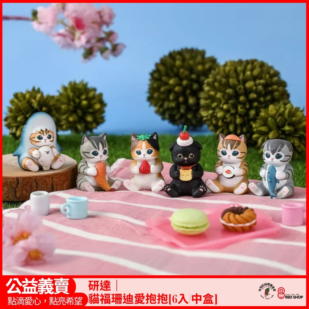 研達｜貓福珊迪愛抱抱[6入/中盒](標題圖檔)